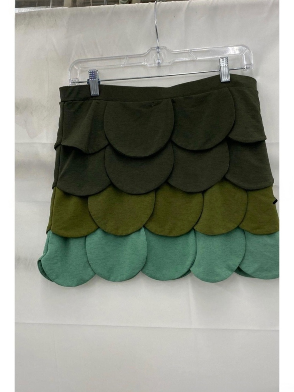 Skunkfunk Colorblock Skirt, Green/Blue Size 4